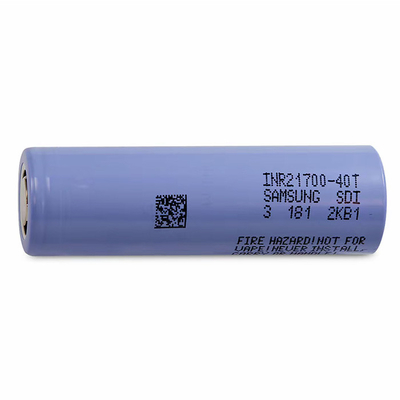 Samsung 40T 21700 4000mAh 35A Battery 3.6V Lithium Ion Battery Cell INR21700-40T