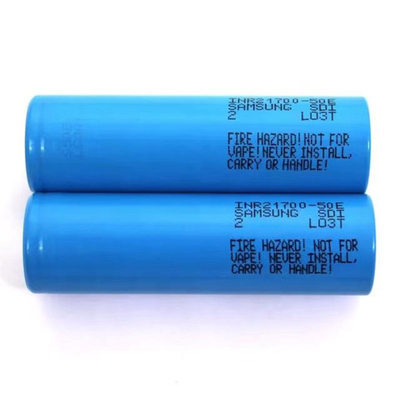 Samsung 50E 21700 5000mAh 9.8A Battery 3.6V Lithium Ion Battery Cell INR21700-50E