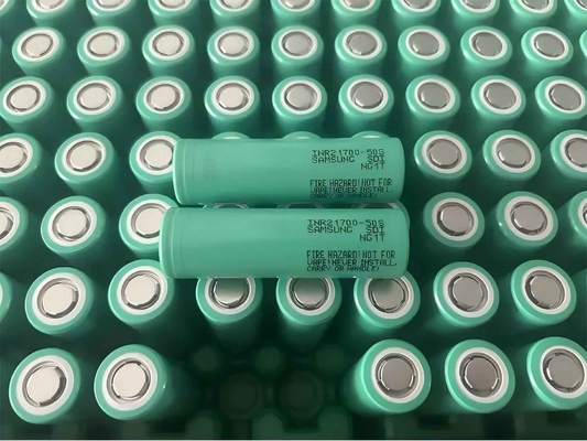 Samsung 50S 21700 Batteries 5000mAh 25A Battery 3.6V Lithium Ion Battery Cell INR21700-50S