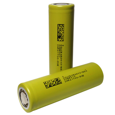 5000mAh 21700 Rechargeable Li Ion Battery INR21700-50E for Household Appliances