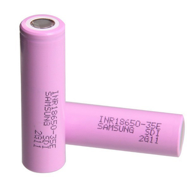 Samsung 35E 18650 Battery 3500mAh 8A 3.6V Cylindrical Lithium Ion Cell INR18650-35E