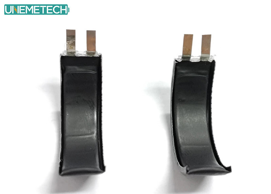 Curved Lithium Polymer Battery UNM150728 3.8V 20mAh For Health Tracking Rings
