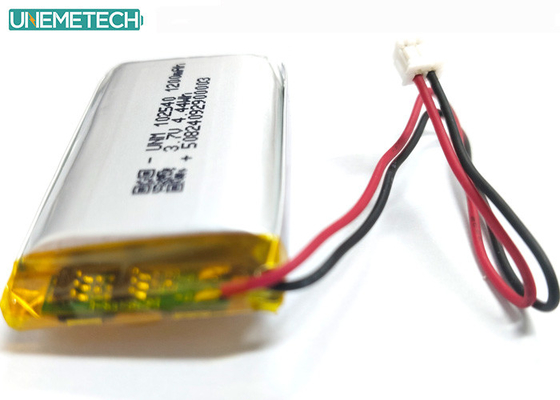 1200mAh 2C Fast Charge Lithium Polymer Battery 3.7V 102540 For Medical Product