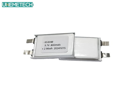 20C High Discharge Rate 3.7V 800mah Lipo Battery 653048 for RC Airplane