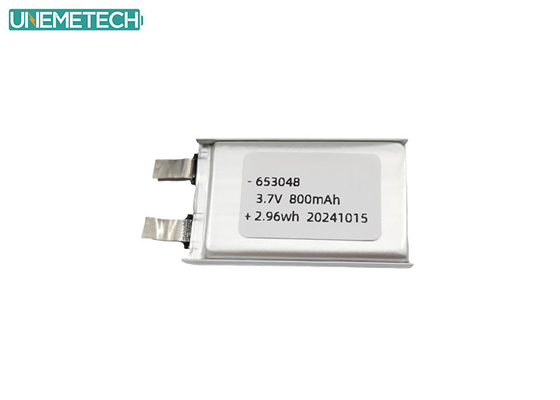 20C High Discharge Rate 3.7V 800mah Lipo Battery 653048 for RC Airplane
