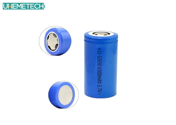 Quality 3.7V 6500mAh Rechargeable Lithium Ion Battery 32650 High Capacity Military Lithium Battery factory